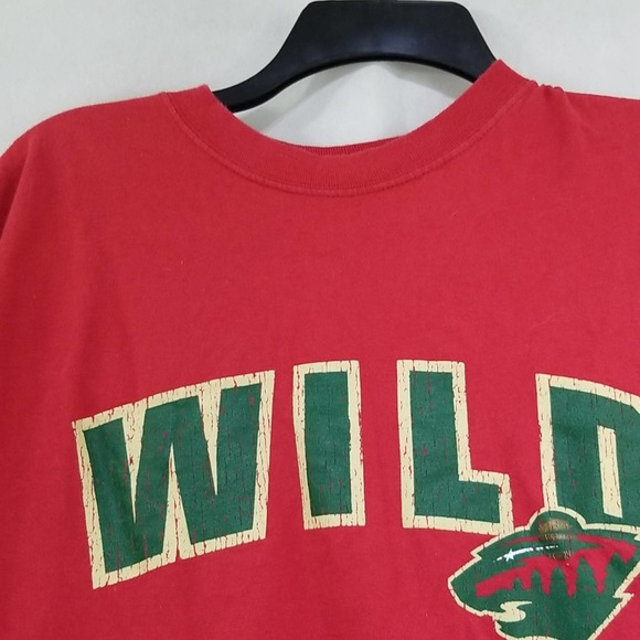 Minnesota Wild T Shirt Size M NHL Hockey - Picture 3 of 6